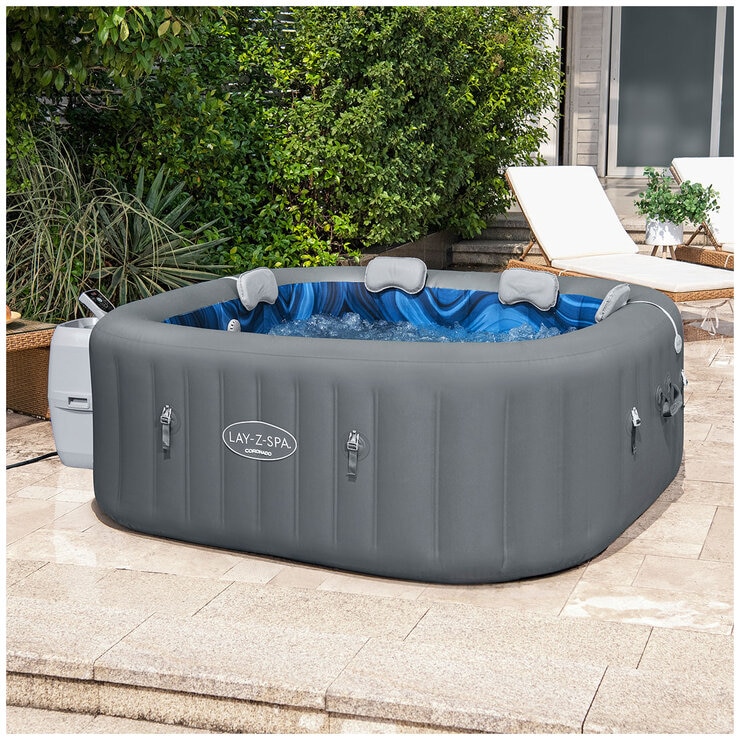 SaluSpa Coronado EnergySense Square Spa With Smart AirJet SaluSpa Coronado EnergySense Square Spa With Smart AirJet