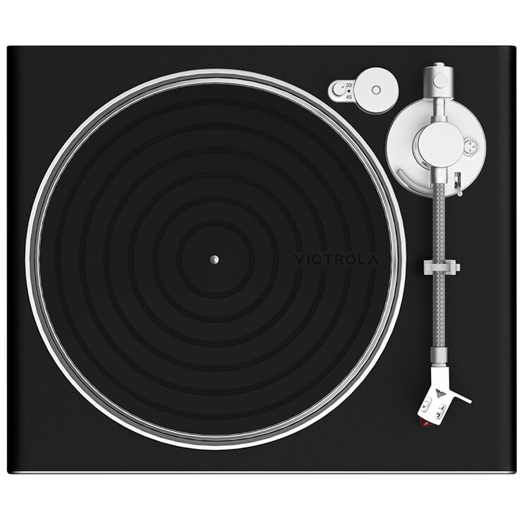 Victrola Hi-Res Carbon Turntable VTR-2500-BSL-INT Victrola Hi-Res Carbon Turntable VTR-2500-BSL-INT