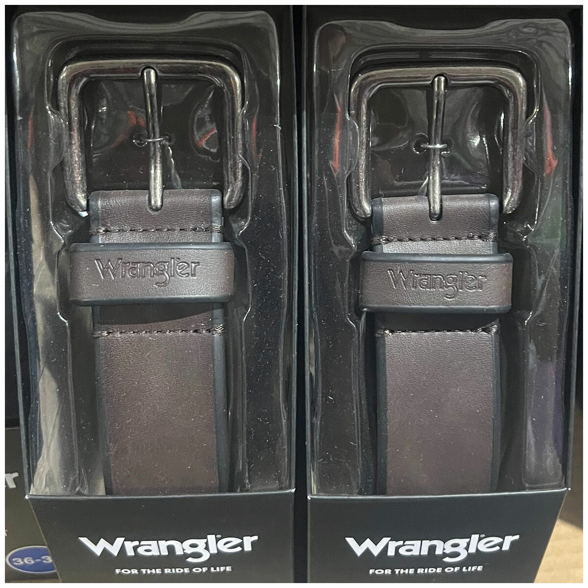 Wrangler Men's Leather Belt