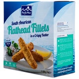 Pacific West Crispy Battered Flathead Fillets 1.2kg