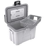 Pelican 7.57L Personal Cooler White/Grey