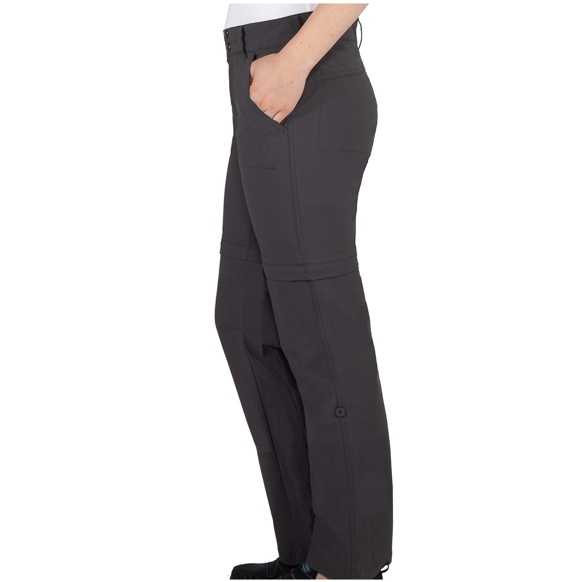 Ridgepoint Women's Convertible Pant - Charcoal