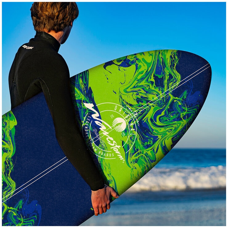 Wavestorm Modern Retro Fish Surfboard Wavestorm Modern Retro Fish Surfboard