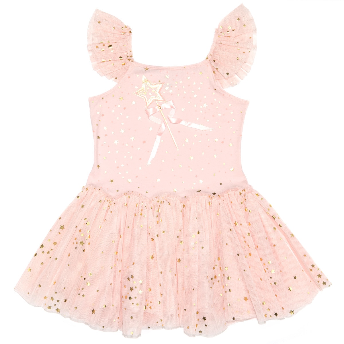 Biscotti Girls' Dress - Pink Gold