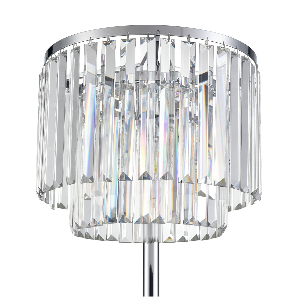 Costco crystal floor shop lamp