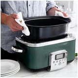 GreenPan 6L Slow Cooker CC009380-001 Pine Green