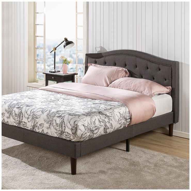 Blackstone Stately Tufted Platform Bed Queen Costco Australia