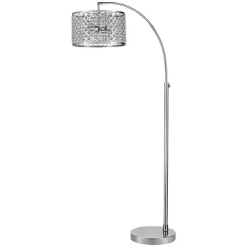Bridgeport Designs TMI Gisele Crystal Arc Floor Lamp