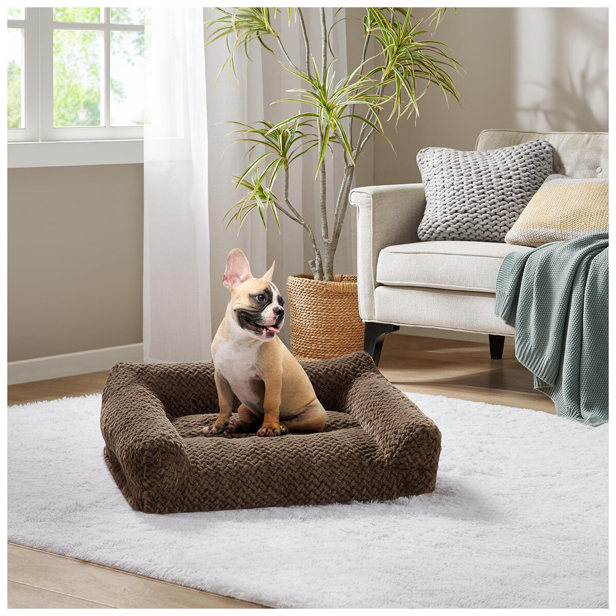 Kirkland Signature High Back Pet Sofa Brown
