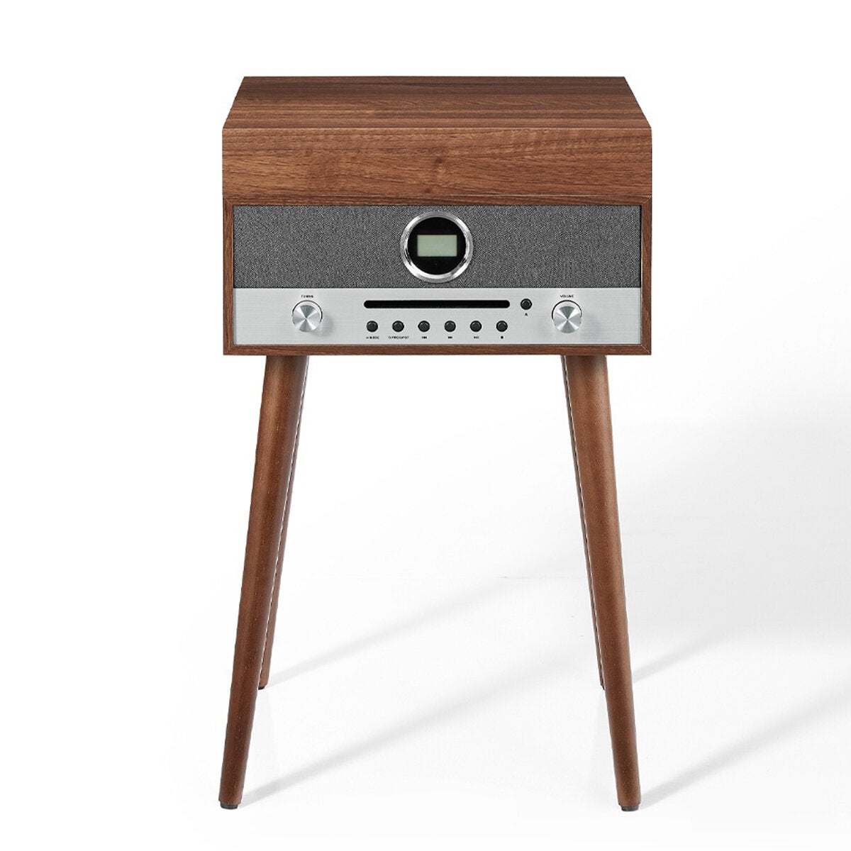 Crosley Nash 7-in-1 Vinyl Record Player Walnut