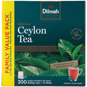 Dilmah Premium Ceylon Tea Bags 300 x 600g