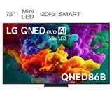LG 75 Inch QNED86B EVO AI Mini LED 4K Smart TV 75QNED86BSA LG 75 Inch QNED86B EVO AI Mini LED 4K Smart TV 75QNED86BSA