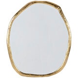 Cafe Lighting and Living Tasman Wall Mirror, Gold/