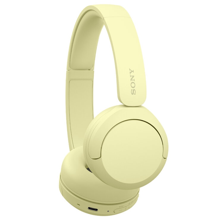 Sony Wireless Headphones Yellow WH-CH520Y
