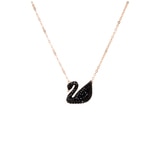 Swarovski Iconic Swan Pendant Rose Gold