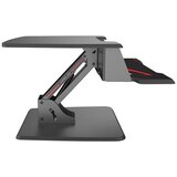 Eureka Ergonomic Height Adjustable Sit Stand Desk 31 Inch - Black