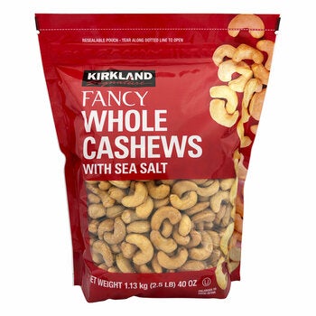 Kirkland Signature Whole Fancy Cashews 1.13kg