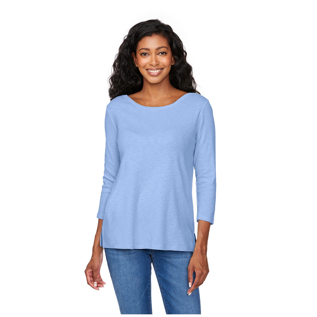 Kirkland Signature Ladies 34 Boatneck Tee Kirkland Signature Ladies 34 Boatneck Tee