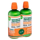 TheraBreath Mild Mint Mouthwash 2x1L