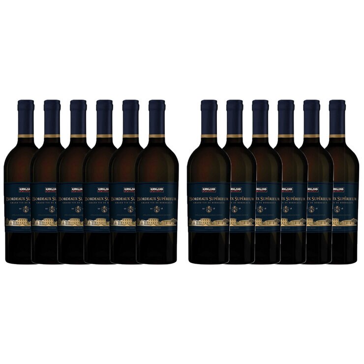Kirkland Signature Bordeaux Superieur 12 x 750ml