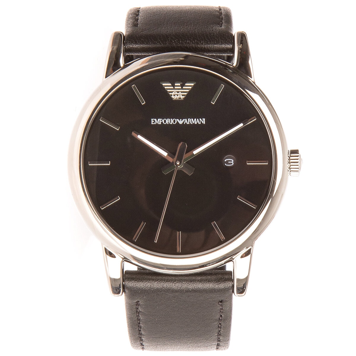 Emporio Armani Classic Leather Quartz Men's Watch AR1692