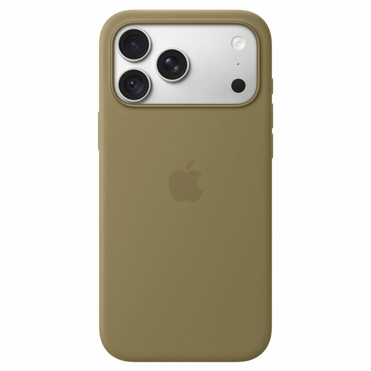 Apple iPhone 18 Pro Max Silicone Case with MagSafe Olive
