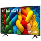 LG 55 Inch NANO80 AI LED UHD 4K Smart TV 55NANO80ASA