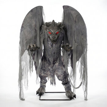 Animated Grim Stone Gargoyle 2.2M