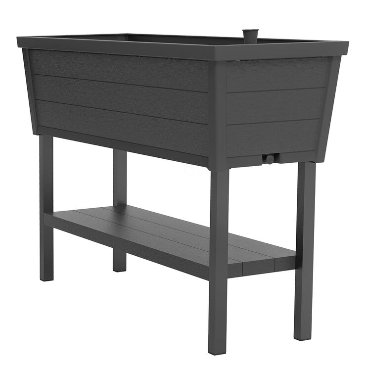 Keter Easy Grow Planter Black
