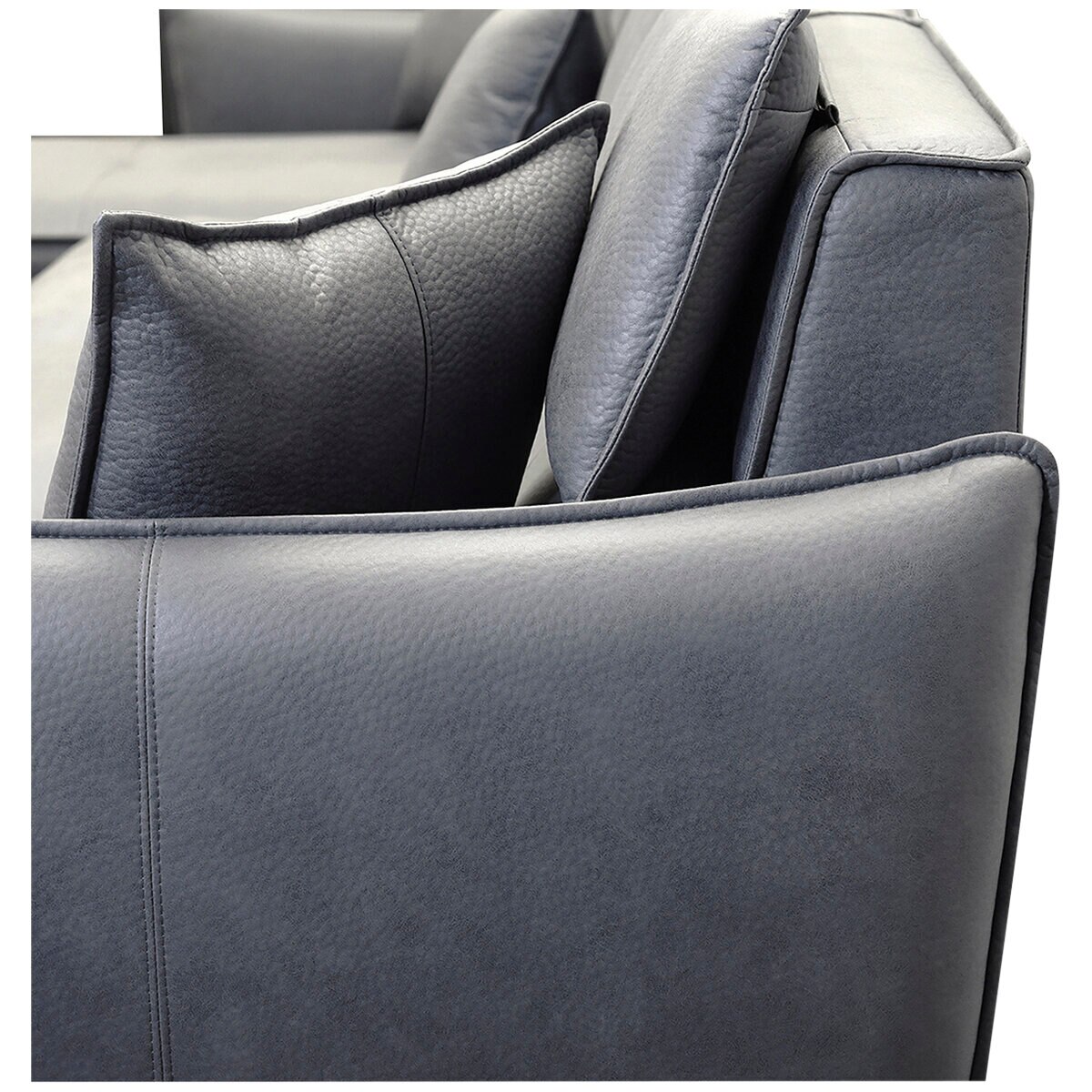 Moran Novato 2.0S LHF and RHF Chaise Modular Sofa Moran Gushi Grey Fabric