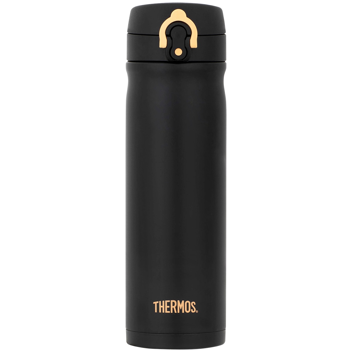 Thermos 470ml Vacuum Insulated Directdrink Bottle 2 Pack Black/Gold