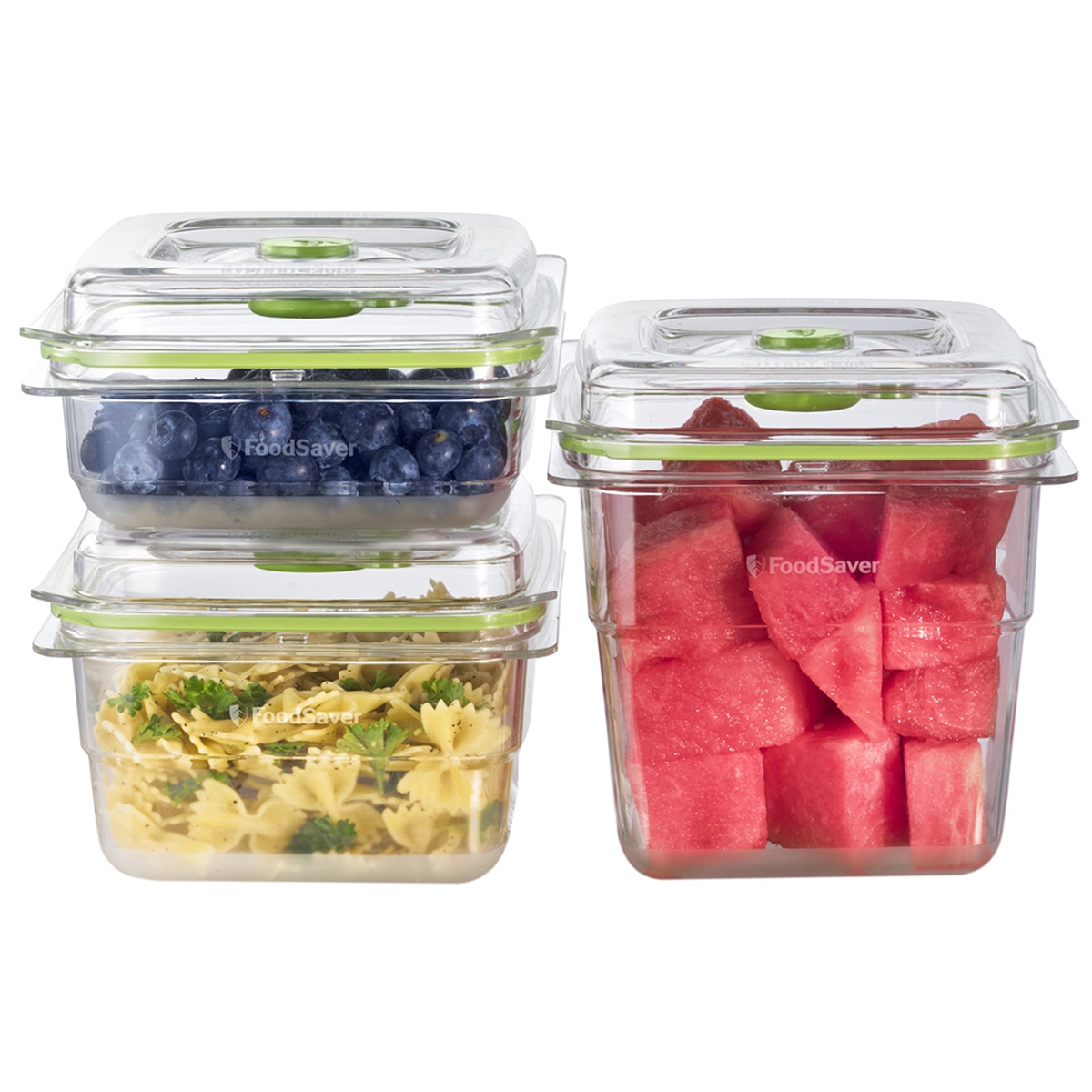 Sunbeam FoodSaver 3 Piece Container Set VS0655 Costco A...
