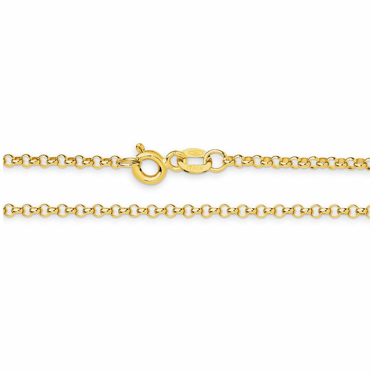 18KT Yellow Gold Belcher Chain
