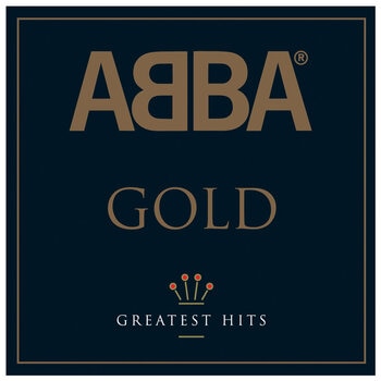 Framed Abba Gold Double Vinyl Album Art