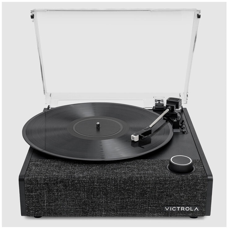 Victrola Eastwood II Turntable Black VTA-74-BLK-INT