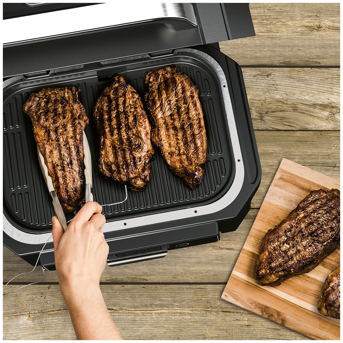 Ninja Woodfire Pro XL Outdoor Electric BBQ Grill & Smoker OG850