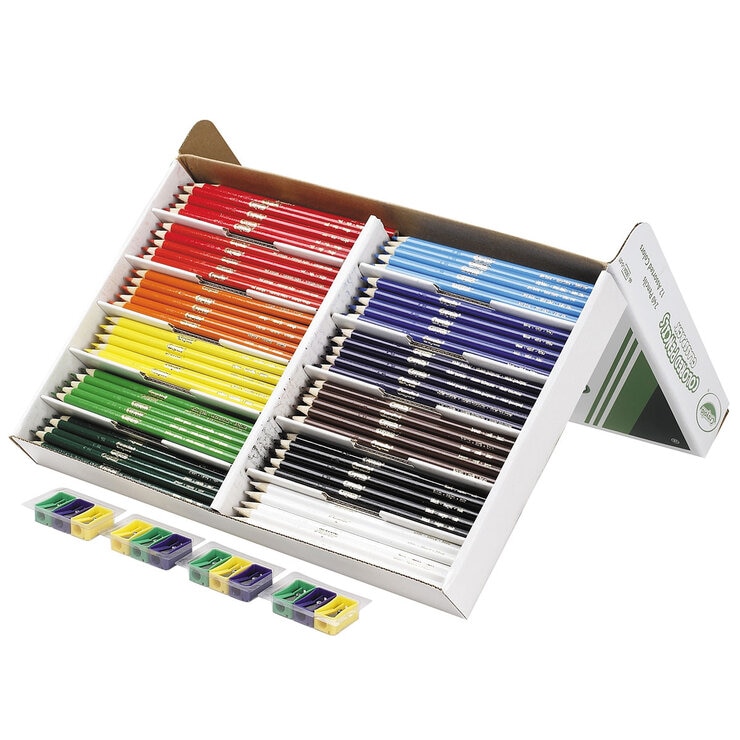 Crayola 240 Pieces Coloured Pencil 12 Colours