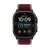 Apple Watch Ultra 4 GPS + Cellular 49mm Black Titanium Case with Burgundy Trail Loop Apple Watch Ultra 4 GPS + Cellular 49mm Black Titanium Case with Burgundy Trail Loop