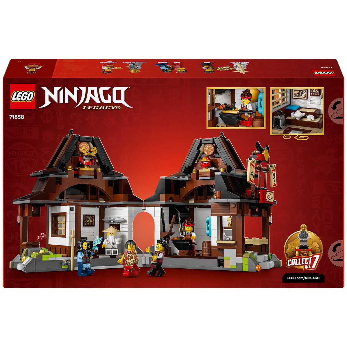 LEGO NINJAGO Four Weapons Blacksmith 15th Anniversary 71858