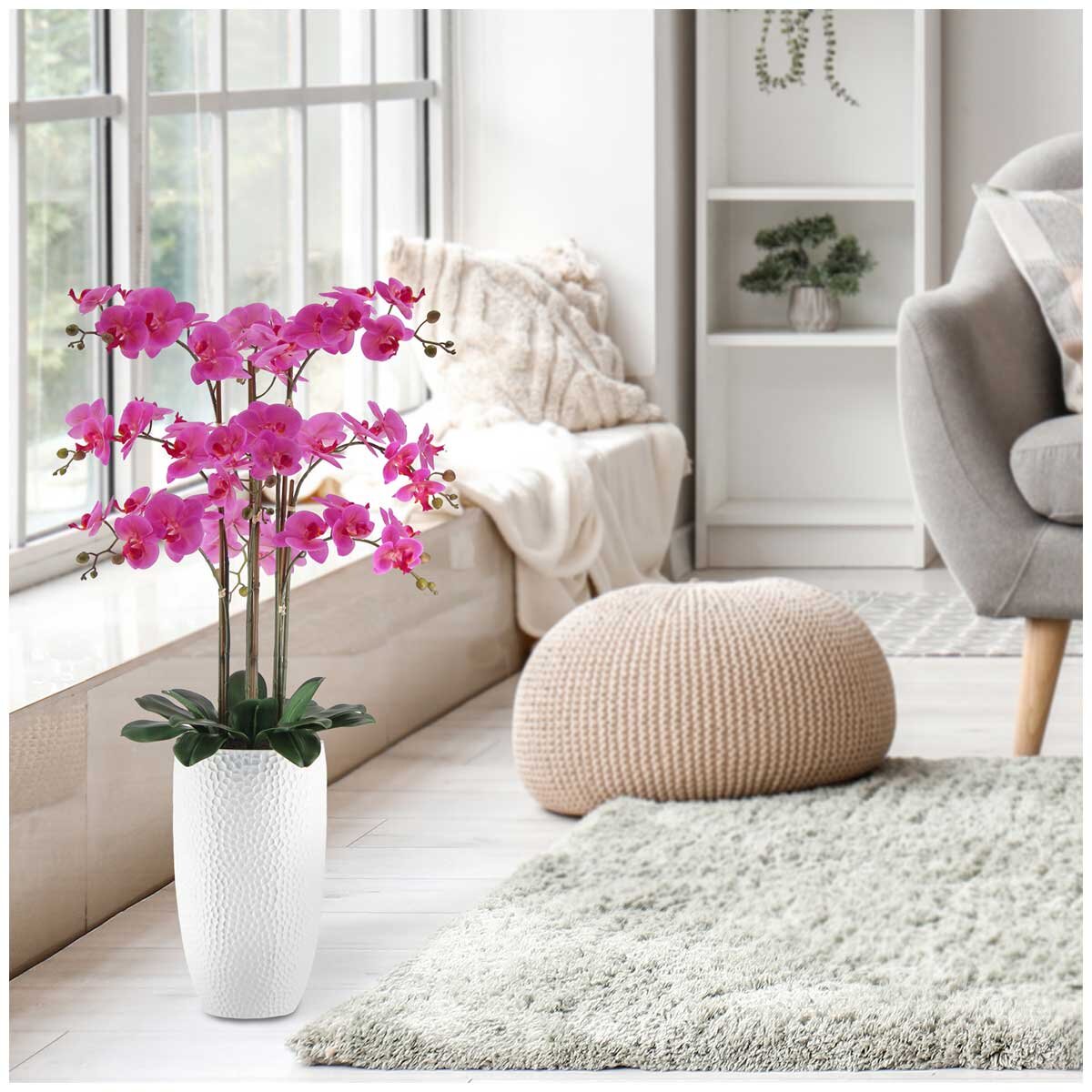 CGH Phalaenopsis Orchid Arrangement Pink 1.2M