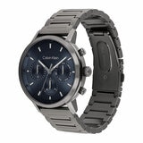Calvin Klein Gauge Grey Steel Blue Dial Men's Watch 25200495 Calvin Klein Gauge Grey Steel Blue Dial Men's Watch 25200495