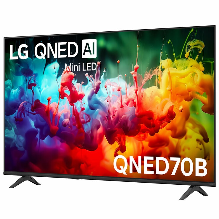 LG 85 Inch QNED70B AI Mini LED 4K Smart TV 85QNED70BSA