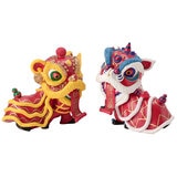 Set of 2 Dancing Lions