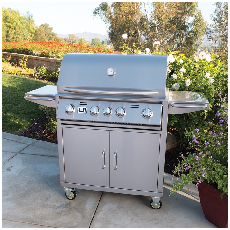Urban Islands 4 Burner Grill with Cart Costco Australia