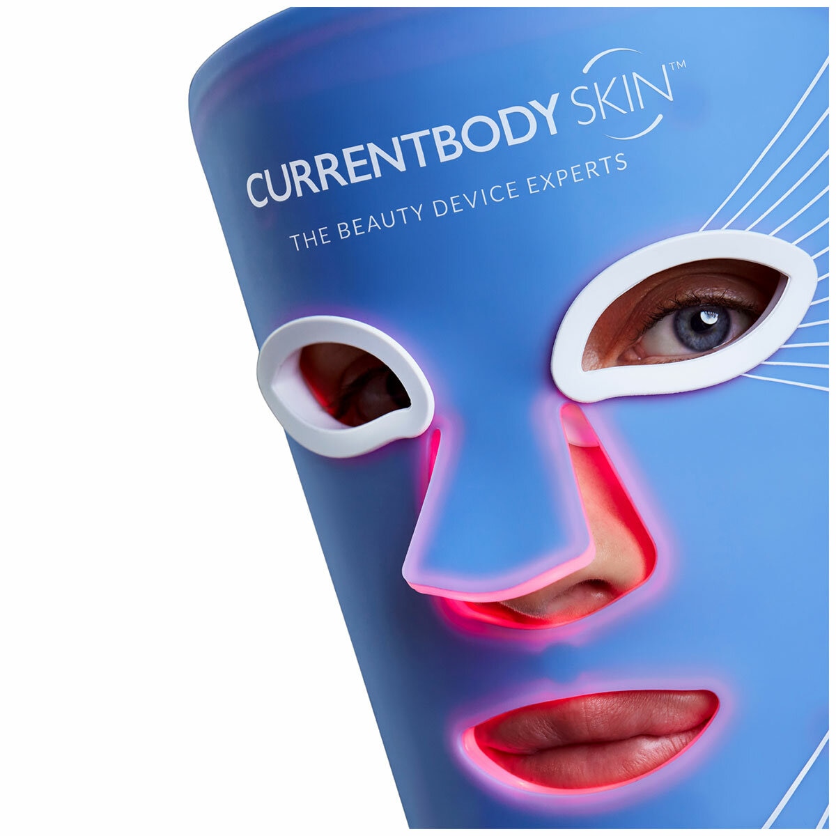 CurrentBody Skin Anti-Blemish LED Light Therapy Face Mask CBD111FBLEMROW
