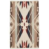 Pendleton Jacquard Hand Towel White