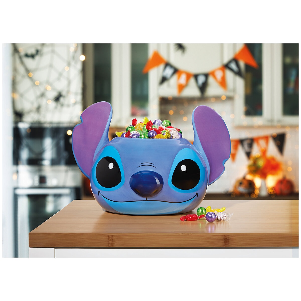 Disney Stitch Halloween Candy Bowl