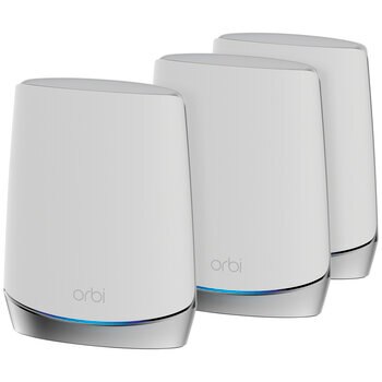 Netgear Orbi AX4200 Tri-band Wi-Fi 6 Mesh System 3pk RBK753-100AUS