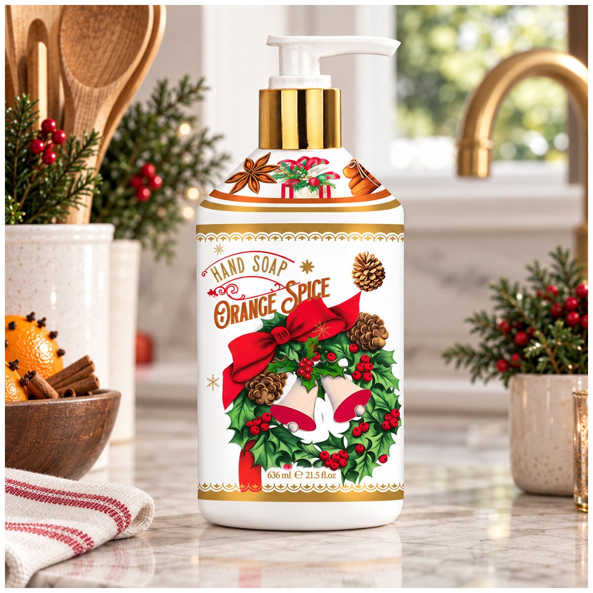 Home & Body Seasons of Joy Hand Soap 4 x 636ml Home & Body Seasons of Joy Hand Soap 4 x 636ml