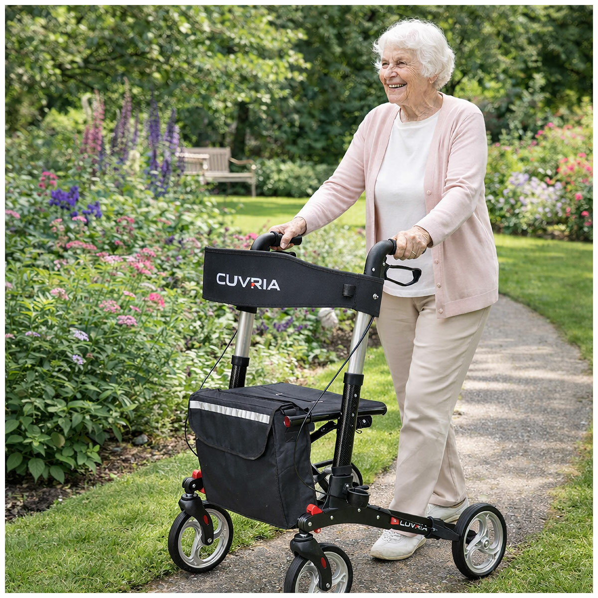 Cuvria Rollator Carbon Fiber Print 8 Cuvria Rollator Carbon Fiber Print 8